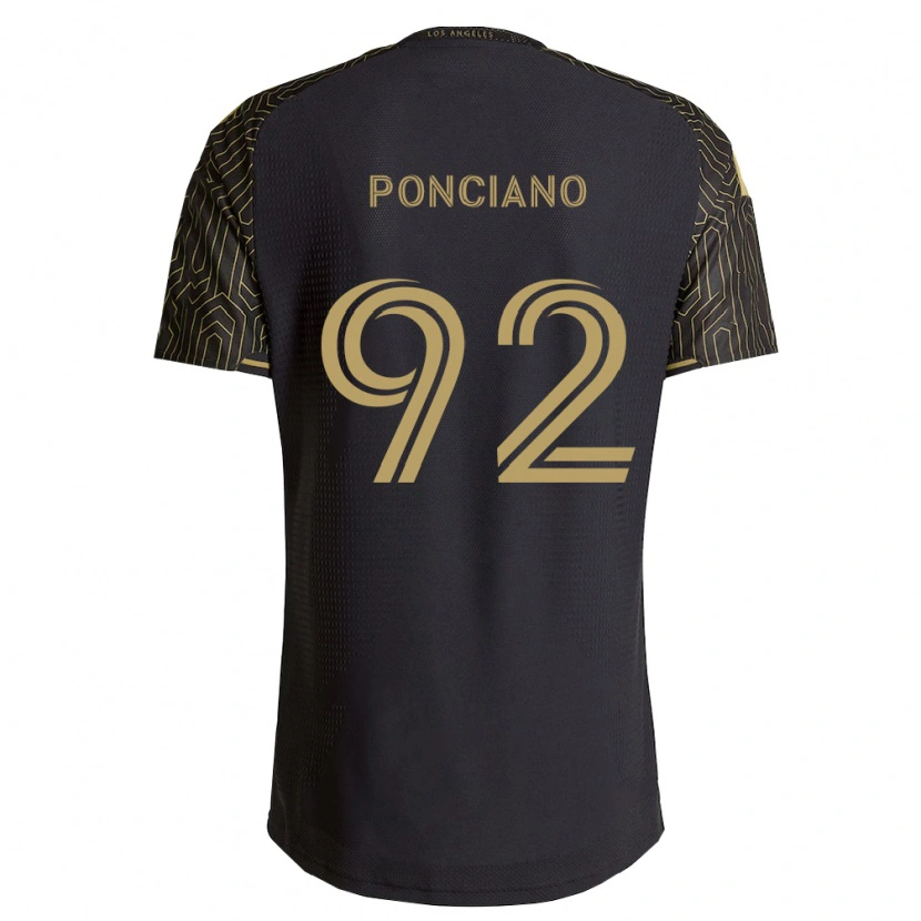 Danxen Hombre Camiseta Emir Ponciano #92 Marrón Negro 1ª Equipación 2026/27 La Camisa México