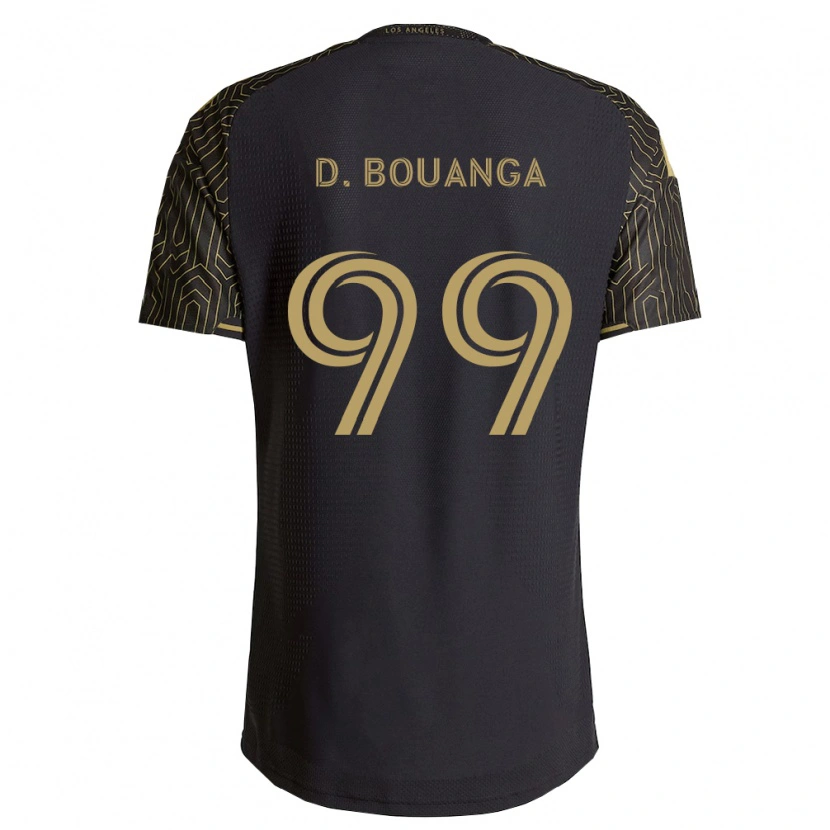 Danxen Hombre Camiseta Denis Bouanga #99 Marrón Negro 1ª Equipación 2026/27 La Camisa México