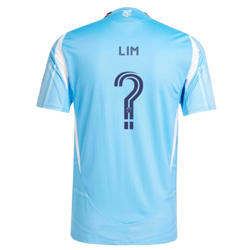 Danxen Hombre Camiseta Evan Lim #0 Azul Cielo Blanco 1ª Equipación 2026/27 La Camisa México