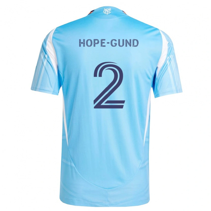 Danxen Hombre Camiseta Rio Hope-Gund #2 Azul Cielo Blanco 1ª Equipación 2026/27 La Camisa México