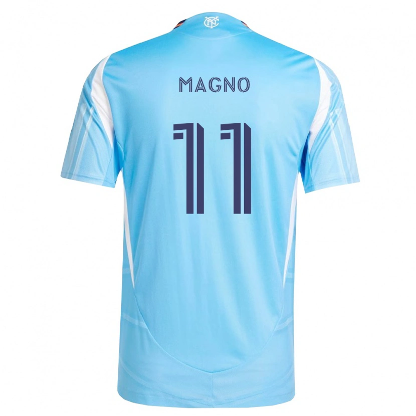 Danxen Hombre Camiseta Talles Magno #11 Azul Cielo Blanco 1ª Equipación 2026/27 La Camisa México