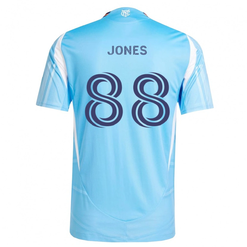 Danxen Hombre Camiseta Malachi Jones #88 Azul Cielo Blanco 1ª Equipación 2026/27 La Camisa México