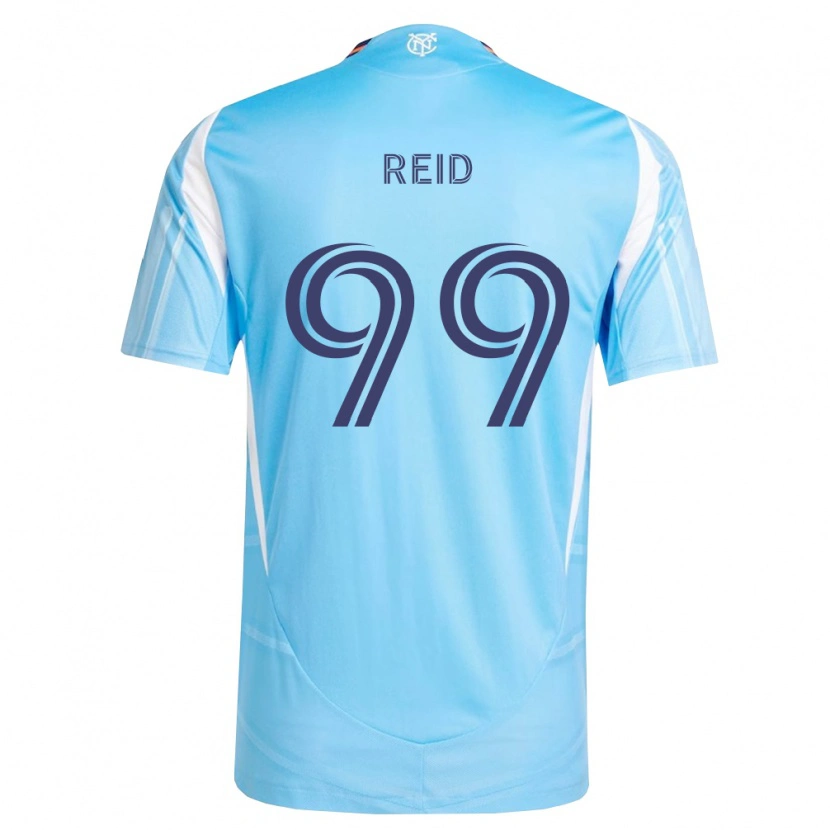Danxen Hombre Camiseta Seymour Reid #99 Azul Cielo Blanco 1ª Equipación 2026/27 La Camisa México