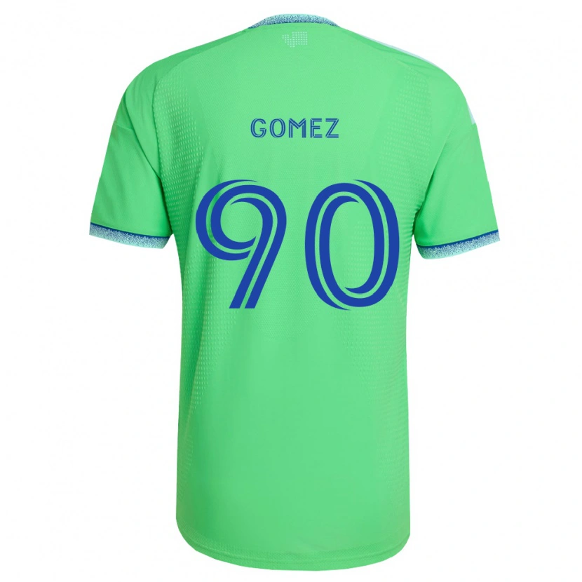 Danxen Hombre Camiseta Sebastian Gomez #90 Verde Azul Claro 1ª Equipación 2026/27 La Camisa México