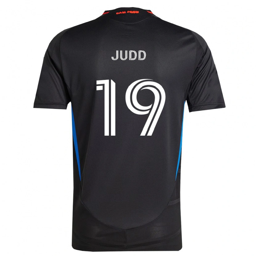 Danxen Hombre Camiseta Preston Judd #19 Azul Blanco Negro 1ª Equipación 2026/27 La Camisa México