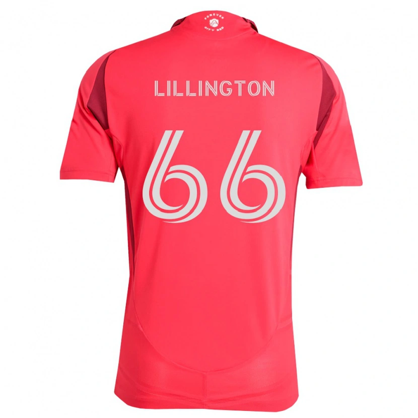 Danxen Hombre Camiseta Zack Lillington #66 Magenta Blanco 1ª Equipación 2026/27 La Camisa México