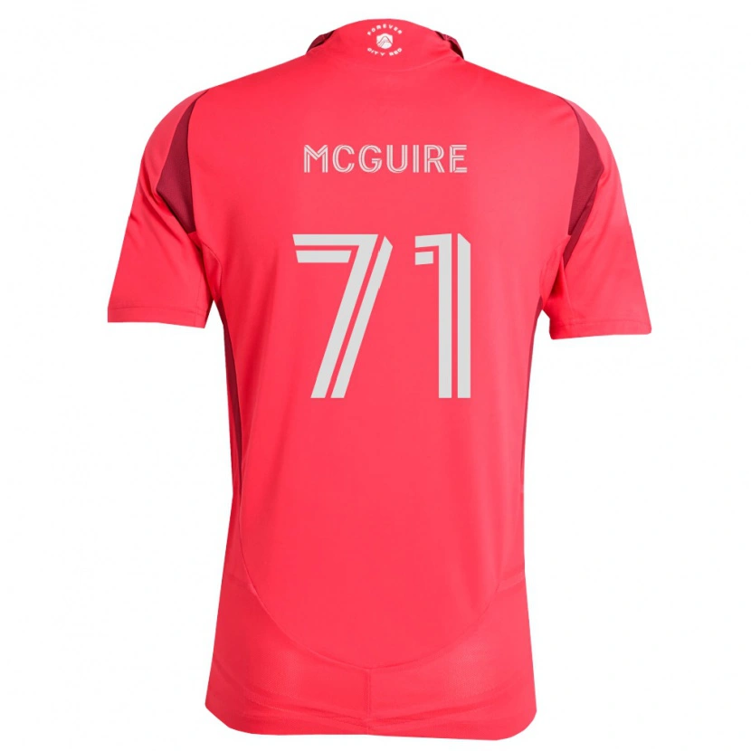 Danxen Hombre Camiseta Nolan Mcguire #71 Magenta Blanco 1ª Equipación 2026/27 La Camisa México