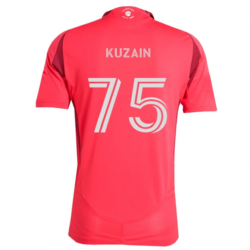 Danxen Hombre Camiseta Wan Kuzain #75 Magenta Blanco 1ª Equipación 2026/27 La Camisa México