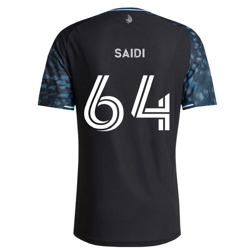Danxen Hombre Camiseta Issa Saidi #64 Negro Blanco 1ª Equipación 2026/27 La Camisa México