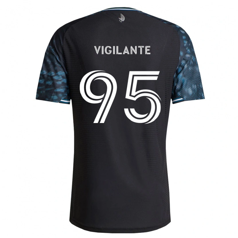 Danxen Hombre Camiseta Sam Vigilante #95 Negro Blanco 1ª Equipación 2026/27 La Camisa México