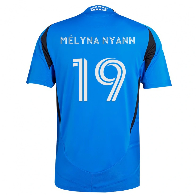 Danxen Hombre Camiseta Alexis Mélyna Nyann #19 Azul Blanco Negro 1ª Equipación 2026/27 La Camisa México