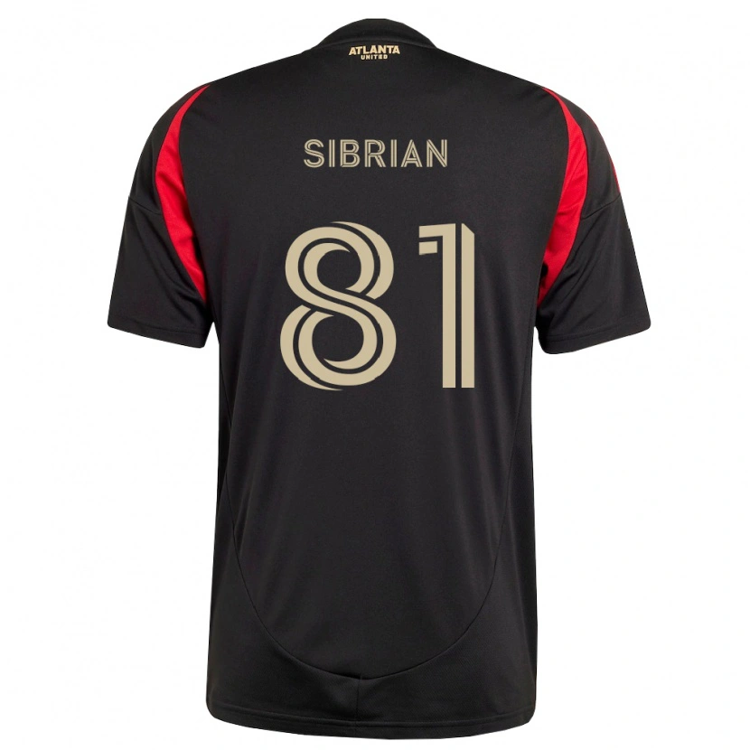 Danxen Hombre Camiseta David Sibrian #81 Negro Rojo 1ª Equipación 2026/27 La Camisa México