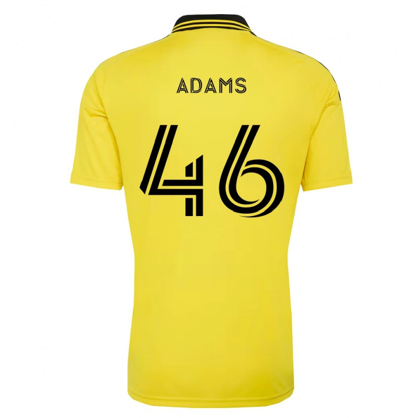 Danxen Hombre Camiseta Chase Adams #46 Amarillo Negro 1ª Equipación 2026/27 La Camisa México
