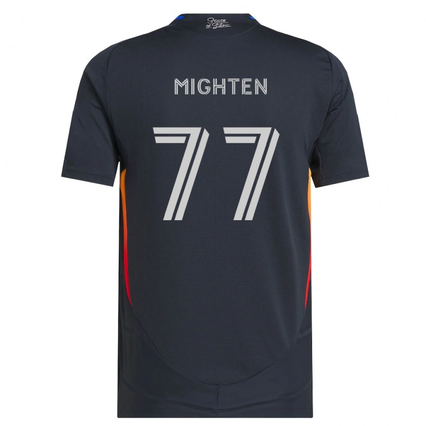 Danxen Hombre Camiseta Alex Mighten #77 Gris Oscuro Rojo 1ª Equipación 2026/27 La Camisa México