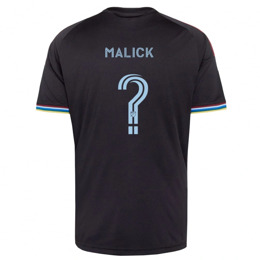 Danxen Hombre Camiseta Owen Malick #0 Azul Cielo Negro 1ª Equipación 2026/27 La Camisa México
