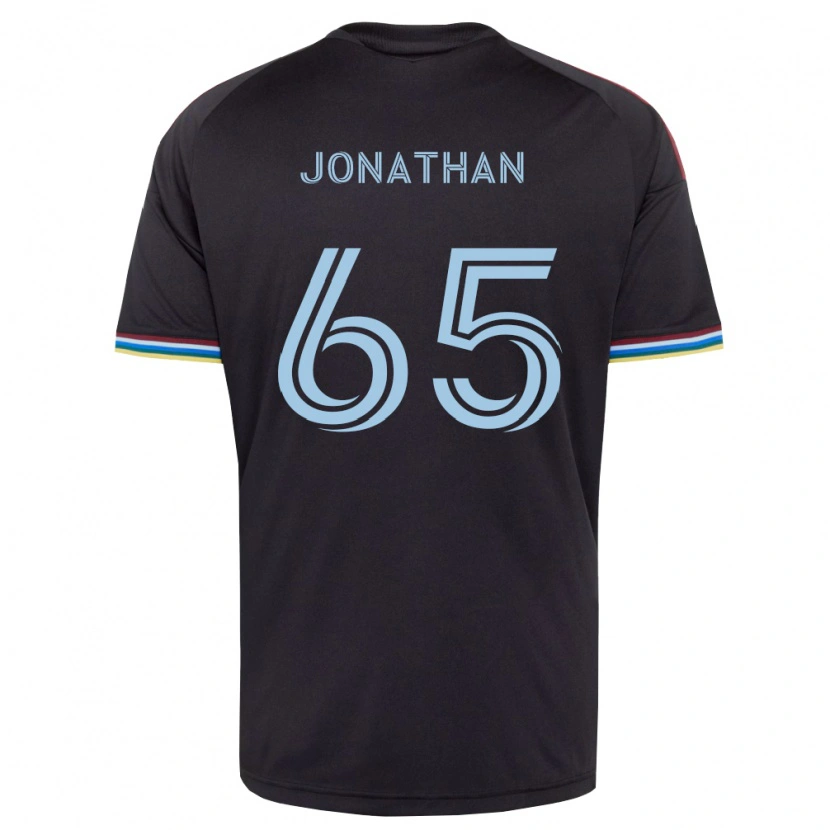 Danxen Hombre Camiseta Jonathan De La Fuente #65 Azul Cielo Negro 1ª Equipación 2026/27 La Camisa México