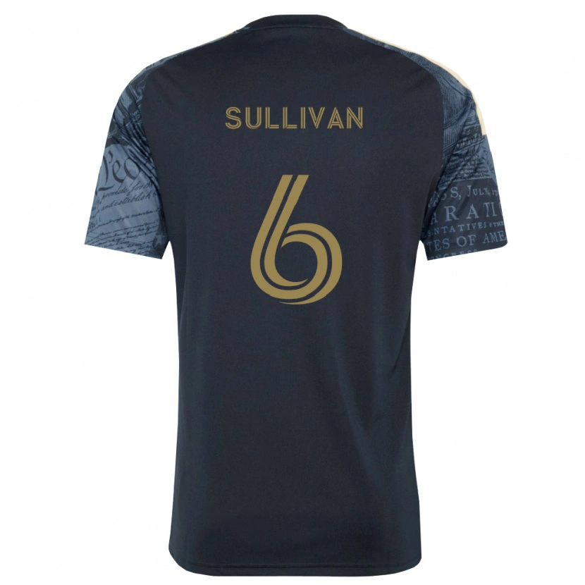 Danxen Hombre Camiseta Cavan Sullivan #6 Azul Marino Marrón 1ª Equipación 2026/27 La Camisa México