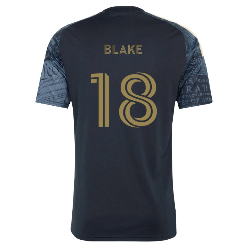 Danxen Hombre Camiseta Andre Blake #18 Azul Marino Marrón 1ª Equipación 2026/27 La Camisa México