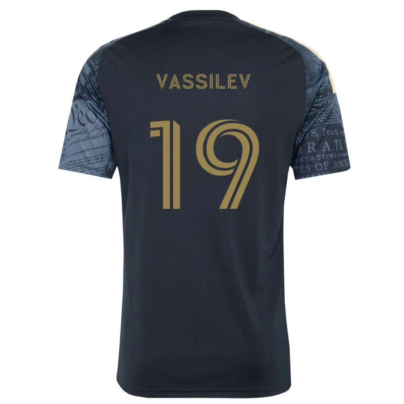 Danxen Hombre Camiseta Indiana Vassilev #19 Azul Marino Marrón 1ª Equipación 2026/27 La Camisa México