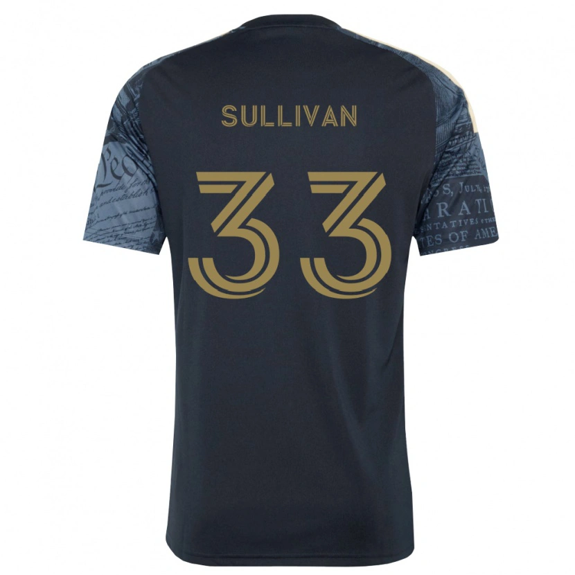 Danxen Hombre Camiseta Quinn Sullivan #33 Azul Marino Marrón 1ª Equipación 2026/27 La Camisa México
