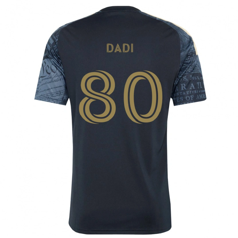 Danxen Hombre Camiseta Paco Dadi #80 Azul Marino Marrón 1ª Equipación 2026/27 La Camisa México