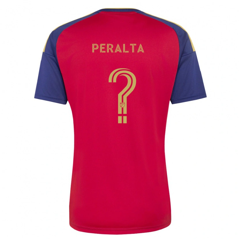 Danxen Hombre Camiseta Hunter Peralta #0 Azul Real Marrón Rojo 1ª Equipación 2026/27 La Camisa México