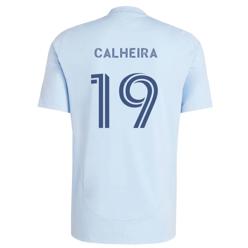 Danxen Hombre Camiseta Taylor Calheira #19 Azul Claro Gris Claro 1ª Equipación 2026/27 La Camisa México