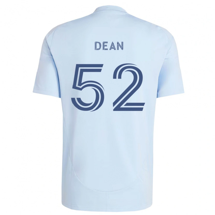 Danxen Hombre Camiseta Finn Dean #52 Azul Claro Gris Claro 1ª Equipación 2026/27 La Camisa México