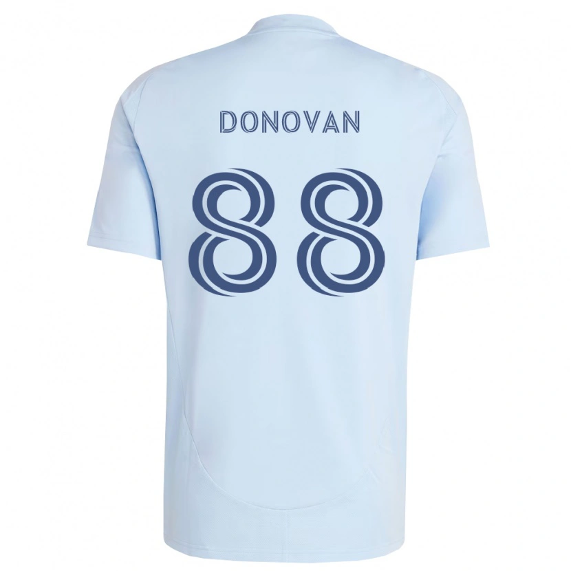 Danxen Hombre Camiseta Shane Donovan #88 Azul Claro Gris Claro 1ª Equipación 2026/27 La Camisa México