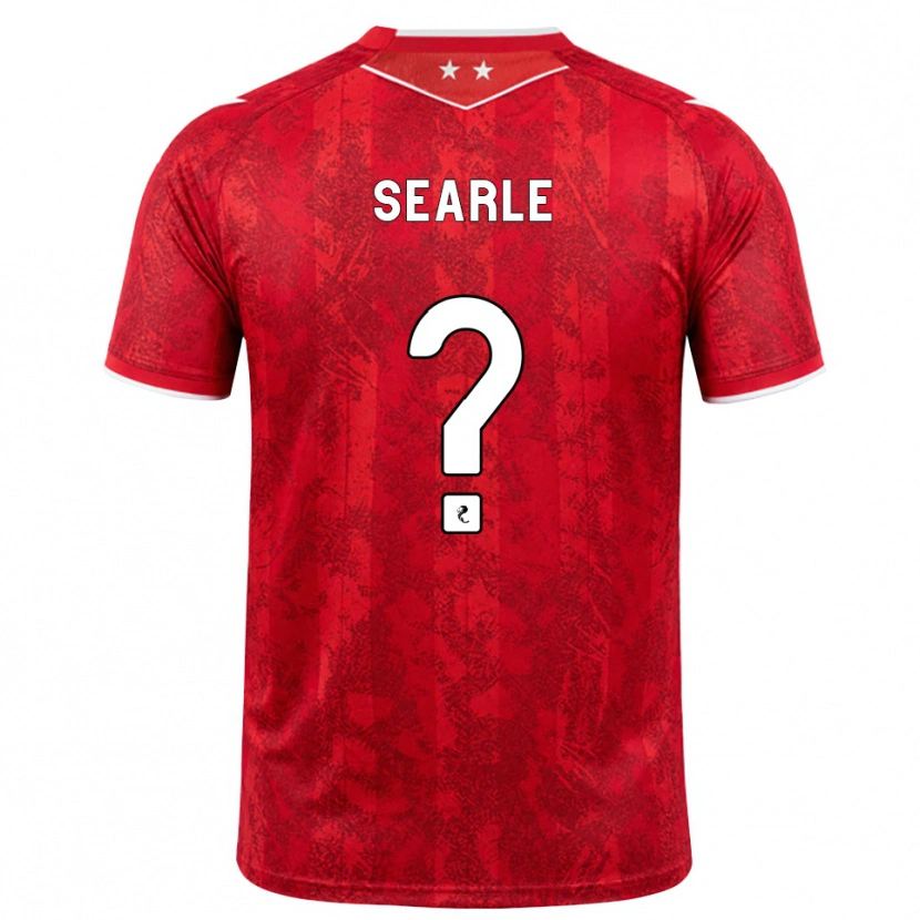 Danxen Hombre Camiseta Jack Searle #0 Rojo Blanco 1ª Equipación 2026/27 La Camisa México