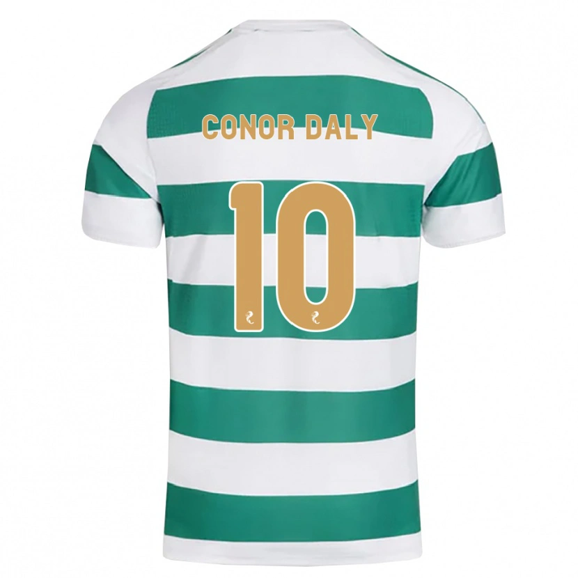Danxen Hombre Camiseta Conor Daly #10 Cian Oscuro Blanco 1ª Equipación 2026/27 La Camisa México