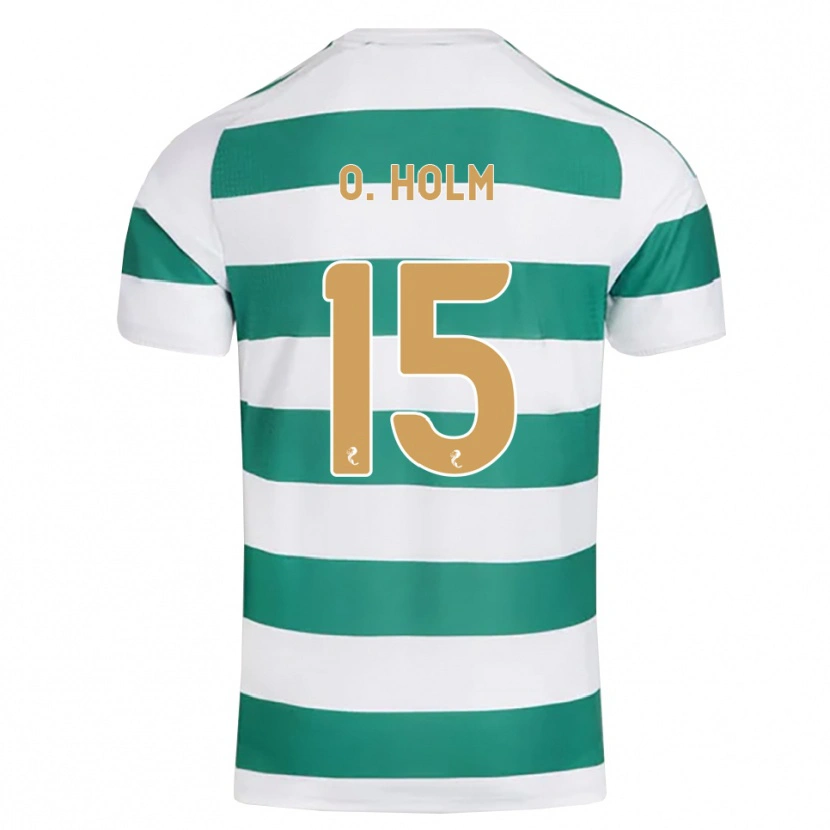 Danxen Hombre Camiseta Odin Thiago Holm #15 Cian Oscuro Blanco 1ª Equipación 2026/27 La Camisa México