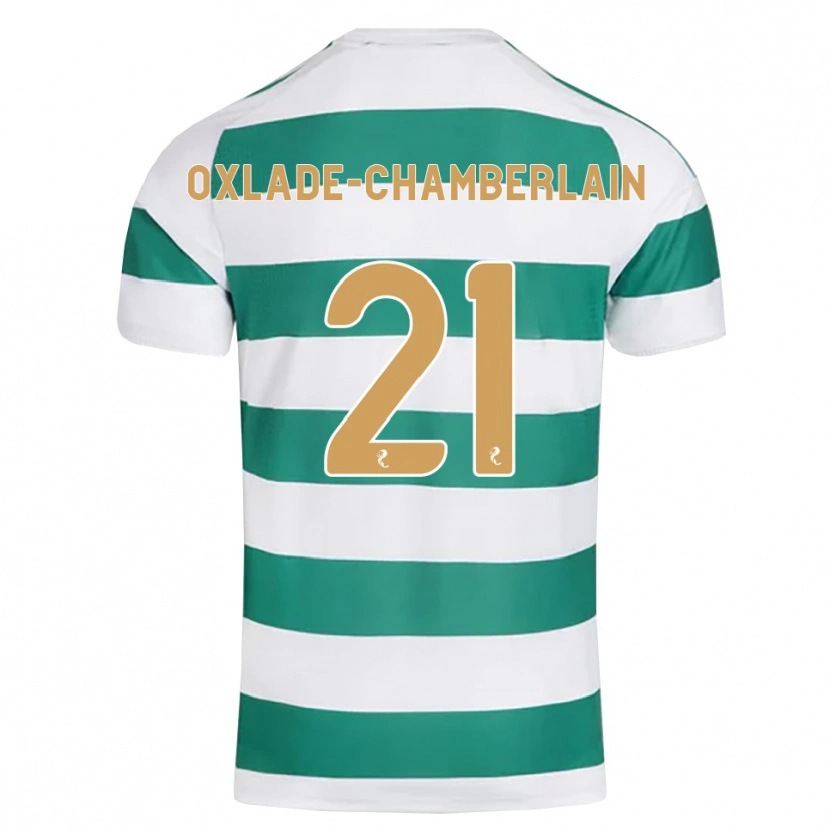 Danxen Hombre Camiseta Alex Oxlade-Chamberlain #21 Cian Oscuro Blanco 1ª Equipación 2026/27 La Camisa México