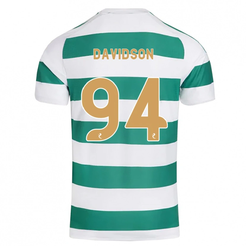 Danxen Hombre Camiseta Bruno Davidson #94 Cian Oscuro Blanco 1ª Equipación 2026/27 La Camisa México
