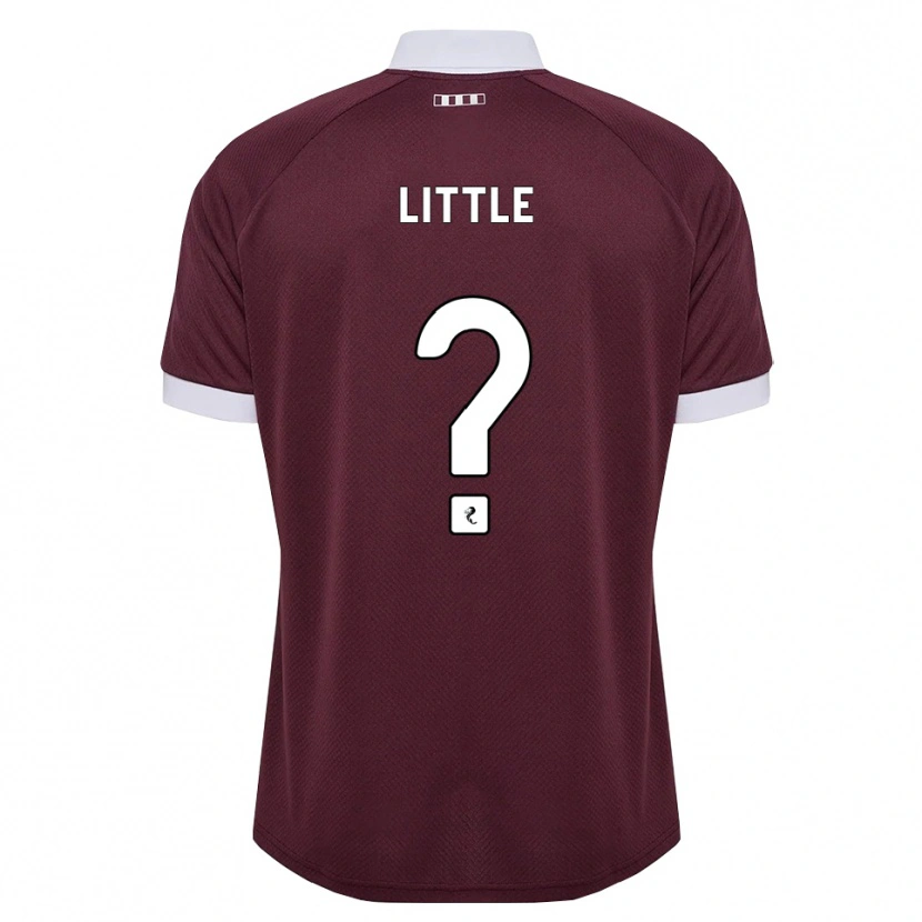 Danxen Hombre Camiseta Conlan Little #0 Blanco Borgoña 1ª Equipación 2026/27 La Camisa México