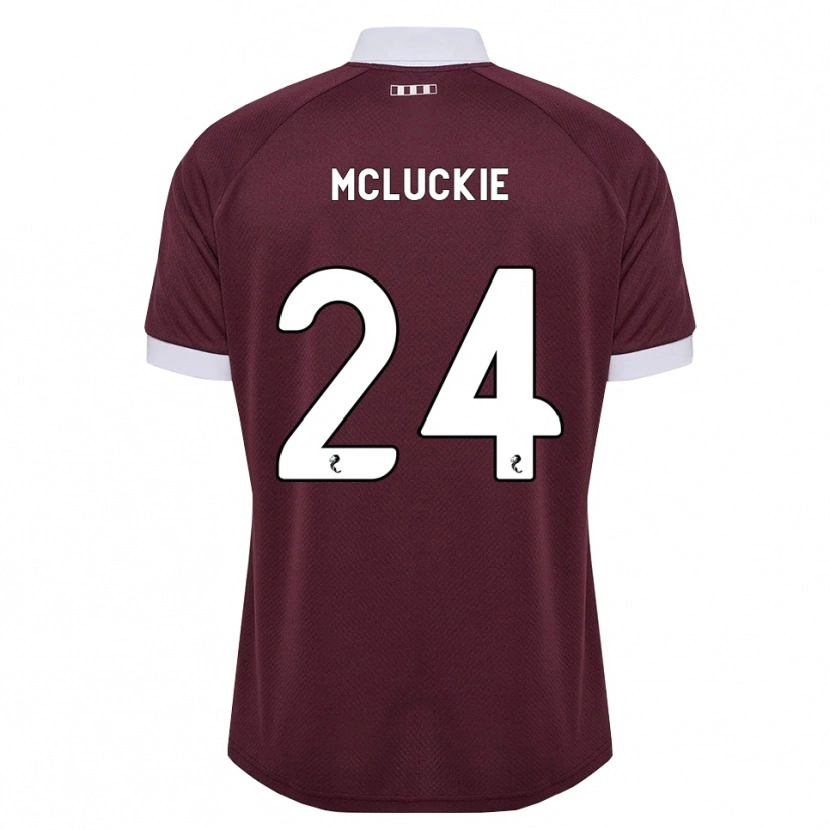 Danxen Hombre Camiseta Bobby Mcluckie #24 Blanco Borgoña 1ª Equipación 2026/27 La Camisa México