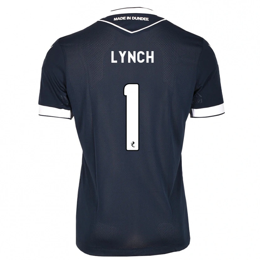 Danxen Hombre Camiseta Ruaridh Lynch #1 Azul Medianoche Blanco 1ª Equipación 2026/27 La Camisa México