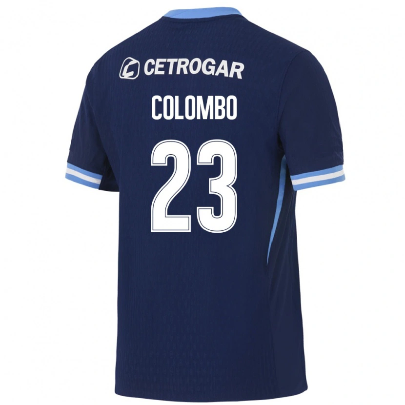 Danxen Hombre Camiseta Nazareno Colombo #23 Azul Real Azul Claro Blanco 2ª Equipación 2026/27 La Camisa México