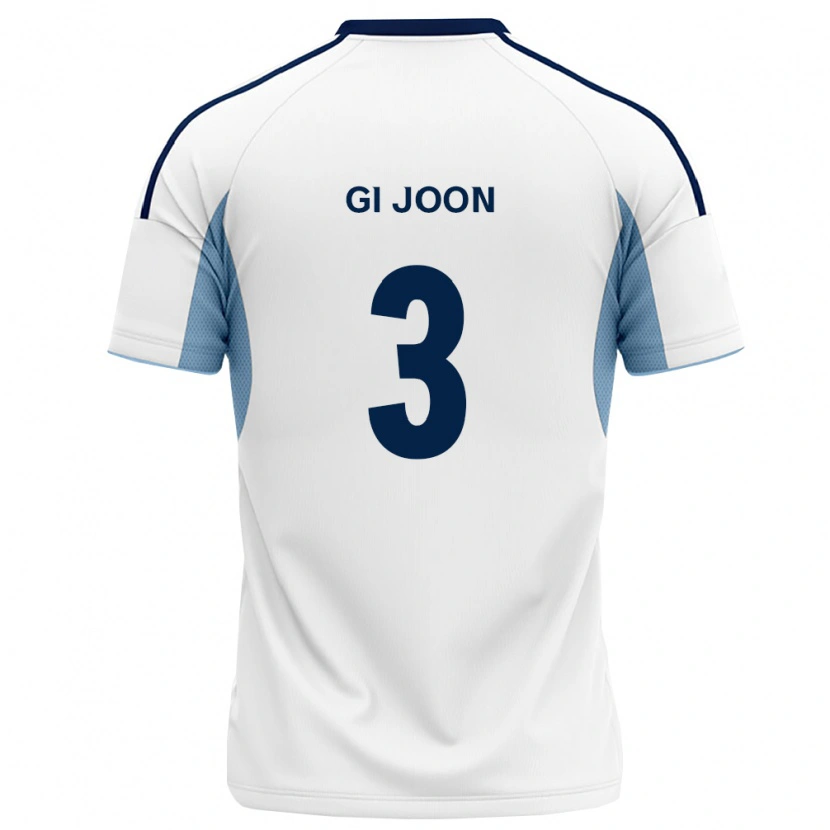 Danxen Hombre Camiseta Gi-Joon Kim #3 Azul Real Blanco 2ª Equipación 2026/27 La Camisa México