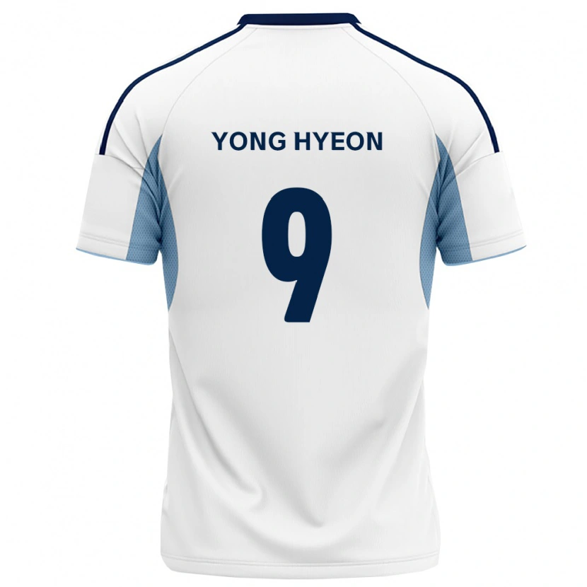 Danxen Hombre Camiseta Yong-Hyeon Yi #9 Azul Real Blanco 2ª Equipación 2026/27 La Camisa México