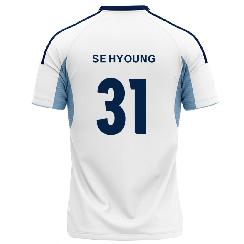 Danxen Hombre Camiseta Se-Hyoung Kim #31 Azul Real Blanco 2ª Equipación 2026/27 La Camisa México