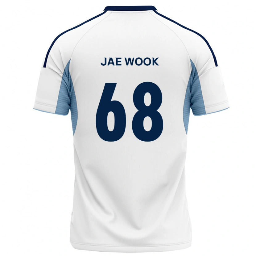 Danxen Hombre Camiseta Jae-Wook Lee #68 Azul Real Blanco 2ª Equipación 2026/27 La Camisa México
