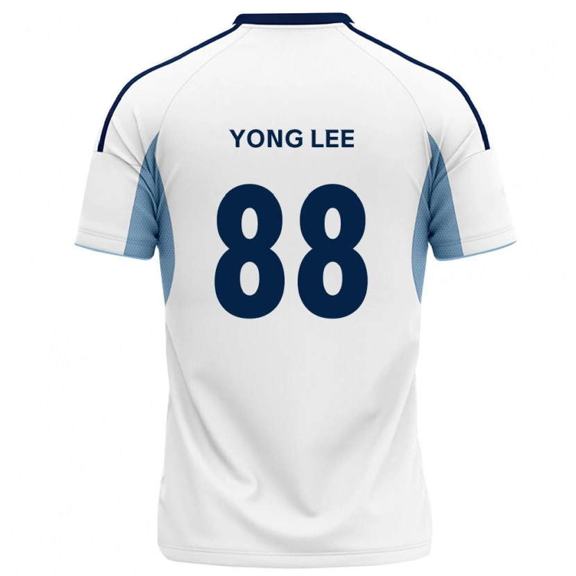 Danxen Hombre Camiseta Yong Lee #88 Azul Real Blanco 2ª Equipación 2026/27 La Camisa México