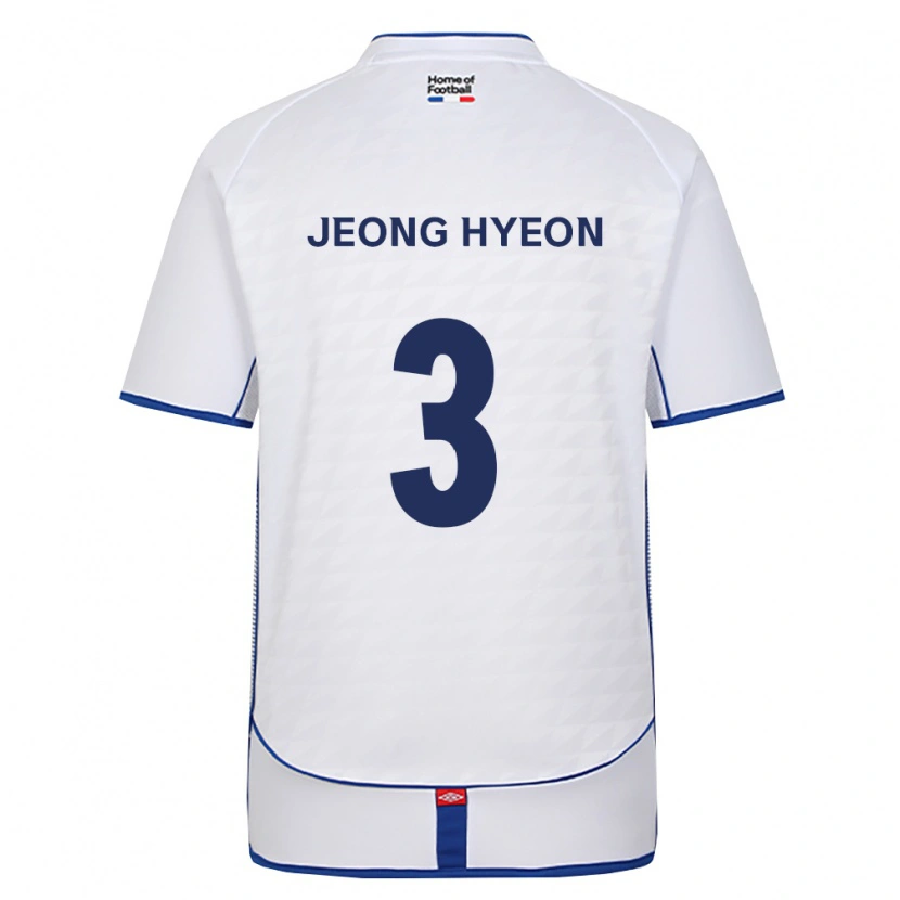 Danxen Hombre Camiseta Jeong-Hyeon Kim #3 Negro Blanco Rojo 2ª Equipación 2026/27 La Camisa México