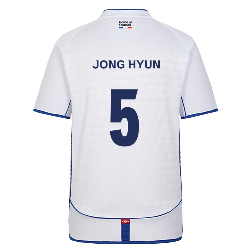 Danxen Hombre Camiseta Jong-Hyun Ko #5 Negro Blanco Rojo 2ª Equipación 2026/27 La Camisa México