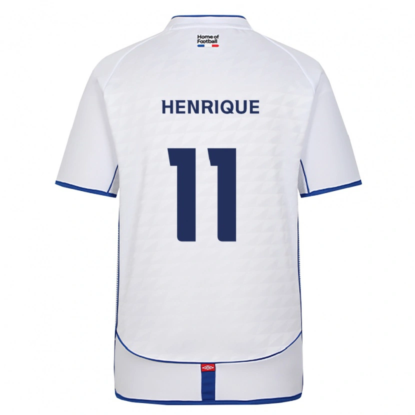 Danxen Hombre Camiseta Paulo Henrique #11 Negro Blanco Rojo 2ª Equipación 2026/27 La Camisa México