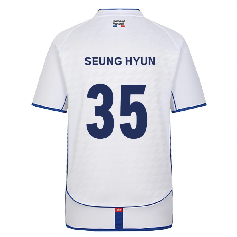 Danxen Hombre Camiseta Seung-Hyun Kim #35 Negro Blanco Rojo 2ª Equipación 2026/27 La Camisa México