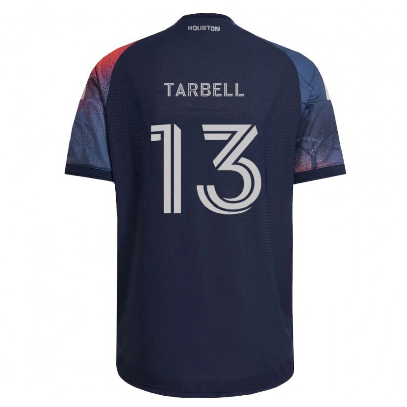 Danxen Hombre Camiseta Andrew Tarbell #13 Azul Profundo Blanco Naranja 2ª Equipación 2026/27 La Camisa México