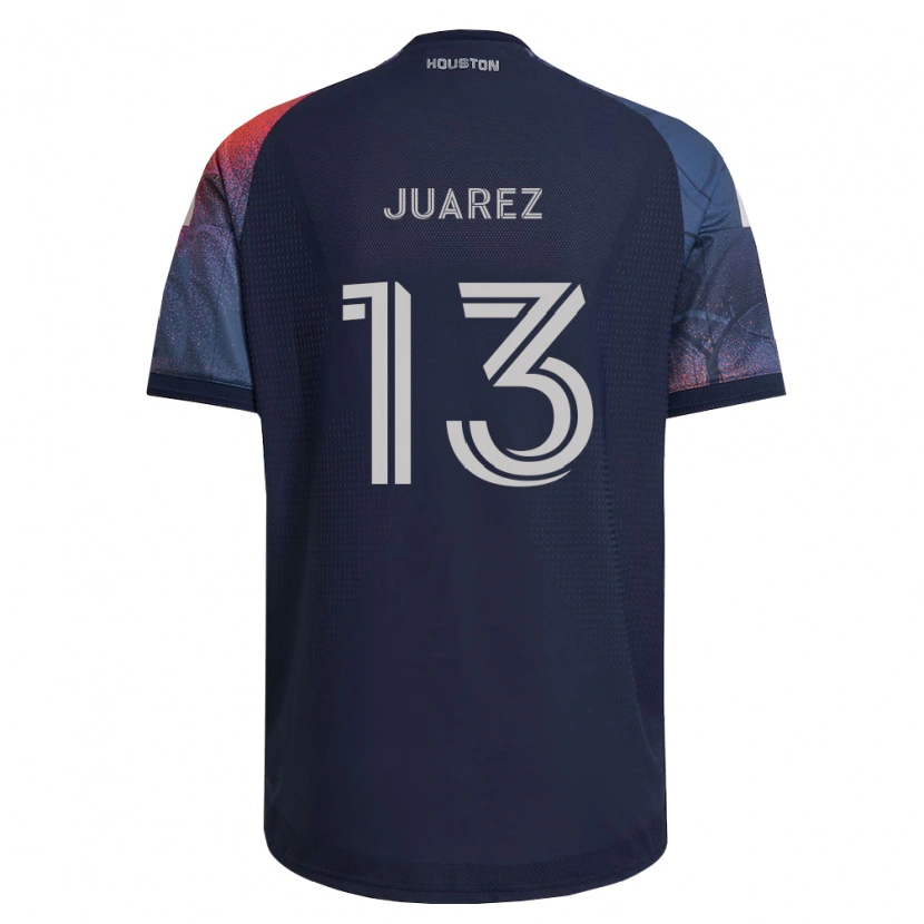 Danxen Hombre Camiseta Jathan Juarez #13 Azul Profundo Blanco Naranja 2ª Equipación 2026/27 La Camisa México