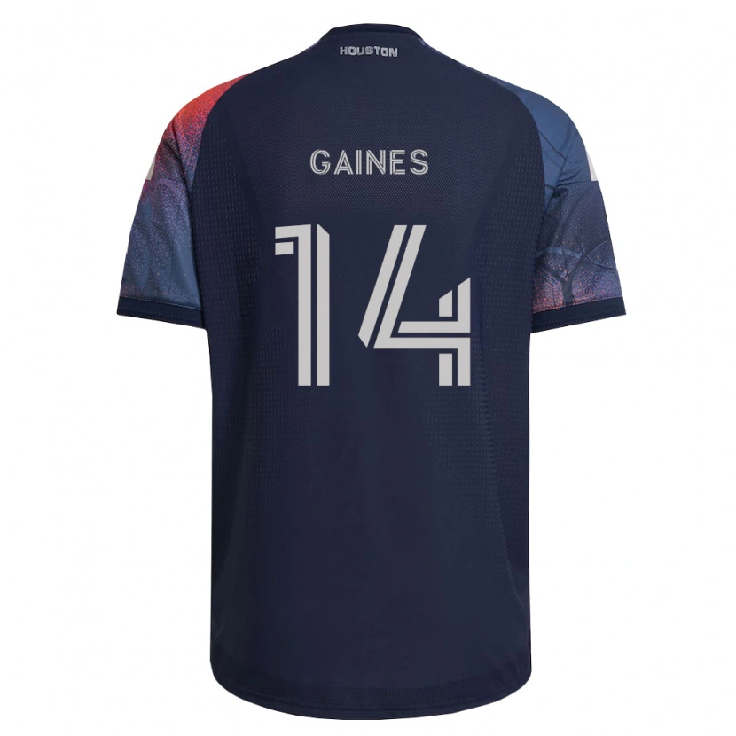 Danxen Hombre Camiseta Mckinze Gaines #14 Azul Profundo Blanco Naranja 2ª Equipación 2026/27 La Camisa México